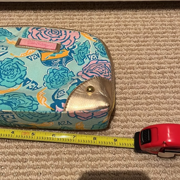 Lilly Pulitzer Sorority Alpha Xi Delta cosmetics/makeup bag - Picture 11 of 11